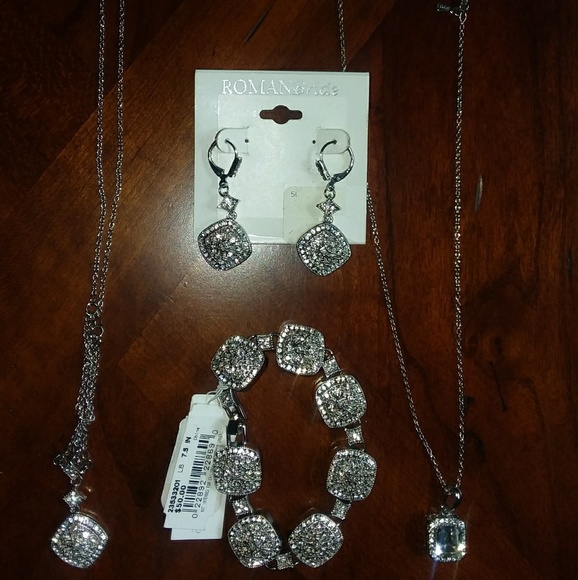 ROMAN Bridal silver set - Picture 1 of 2